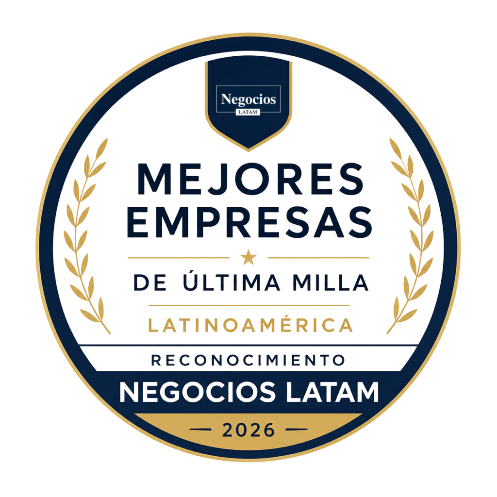 Insignia Mejores Empresas de Última Milla Latinoamérica 2026